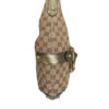 Gucci Monogram Horsebit Shoulder Bag in Beige / Gold - Image 3