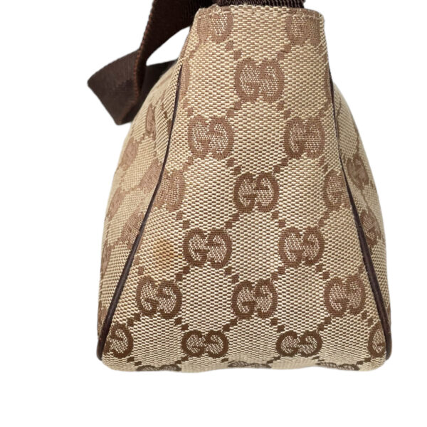 Gucci Monogram Mini Shoulder Bag in Beige / Brown - Image 6