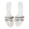 Dior Logo Heels in White / Silver UK 4.5 - Image 2