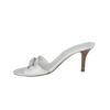 Dior Logo Heels in White / Silver UK 4.5 - Image 3