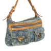 Louis Vuitton Monogram Denim 'Baggy' Shoulder Bag in Blue - Image 2
