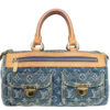 Vintage Louis Vuitton Monogram Denim Neo Speedy in Blue | NITRYL