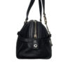 Dior Leather Shoulder Bag in Black with Silver Spellout Strap - Image 3
