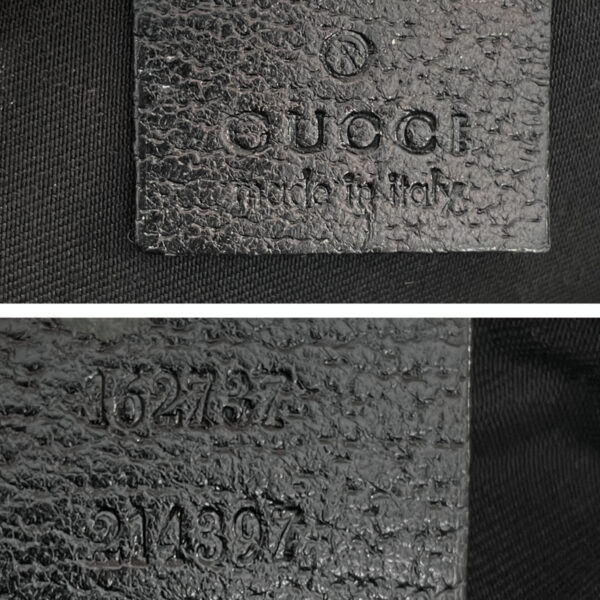 Gucci Monogram Diamante Logo Charm Mini Shoulder Bag in Black / Gold - Image 5