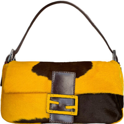 Fendi top yellow bag