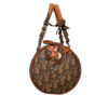 Dior Monogram Heart Romantic Barrel Bag in Brown / Tan - Image 3