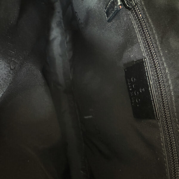 Gucci Fur Calfskin Jackie Shoulder Bag in Green / Black - Image 6