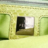 Fendi Floral Beaded Shoulder Baguette Bag in Black with Exotic Leather Detailing - Image 7