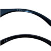 Dior Bike / Ski Rimless Wraparound Sunglasses in Black / Silver - Image 3
