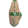 Gucci Monogram Horsebit Shoulder Bag in Beige / Green / Gold - Image 5