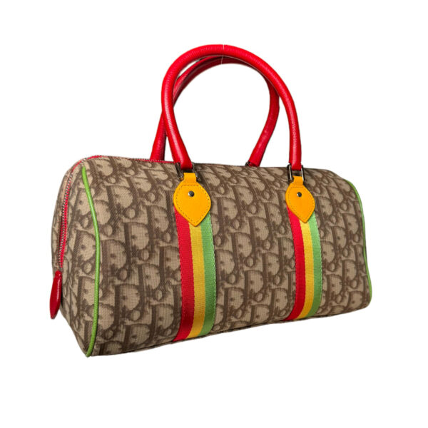 Dior Monogram Rasta Boston Bag - Image 4