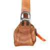 Dior Leather Flight Shoulder Bag in Tan Brown / Silver with Charm - Image 3