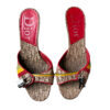 Dior Monogram Rasta Lock Heels UK 3.5 - Image 2
