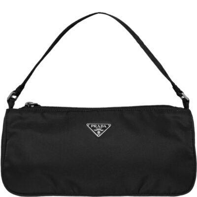 Prada pochette bag nylon price hot sale