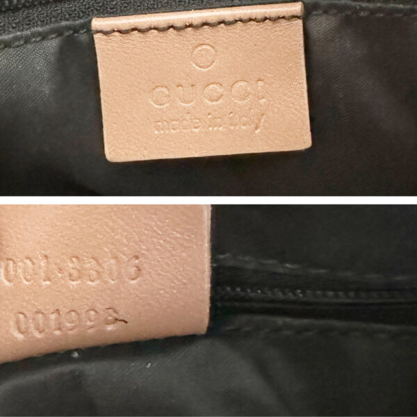 Gucci Ruched Jackie Shoulder Bag in Dusky Pink - Image 8