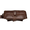 Dior Leather Flight Shoulder Bag in Brown / Silver - Image 3