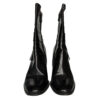 Dior Logo Buckle Leather Boots in Black / Silver UK 5.5 - Image 3