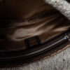 Fendi Knitted Fur Trim Fringe Shoulder Baguette Bag in Beige / Brown - Image 6