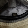 Fendi Knitted Wool Shoulder Baguette Bag in Cream / White - Image 6