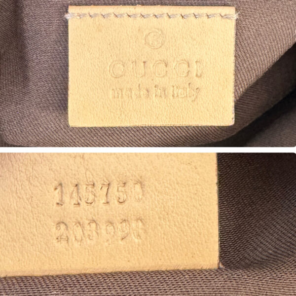 Gucci Monogram Mini Shoulder Bag in Beige / Tan / Gold - Image 6