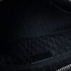 Dior Leather Shoulder Bag in Black with Silver Spellout Strap - Image 6