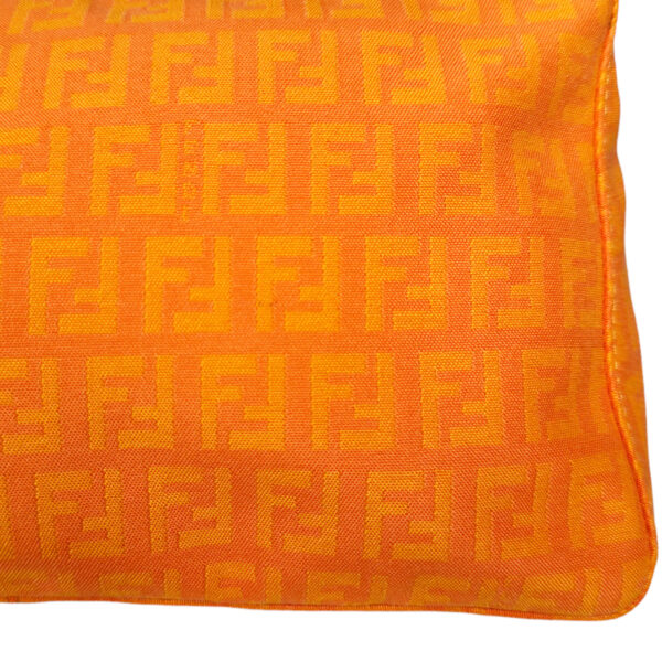 Fendi Monogram Shoulder Bag in Orange - Image 5