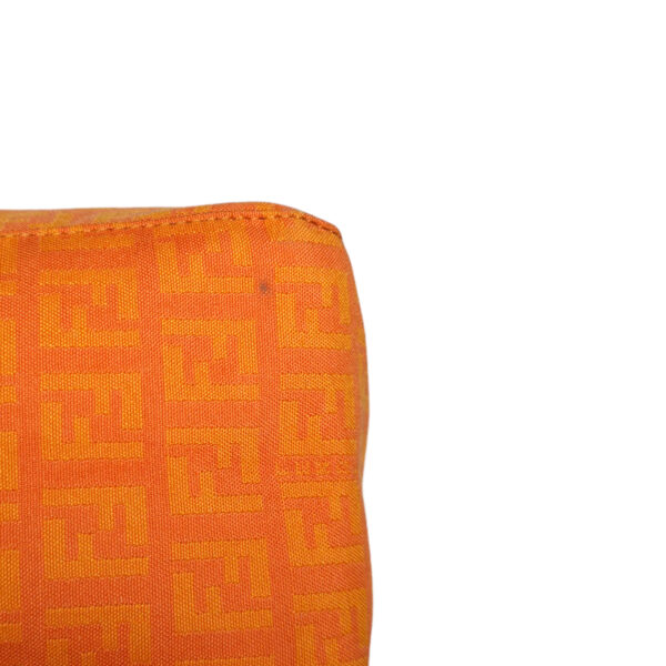 Fendi Monogram Shoulder Bag in Orange - Image 7