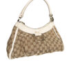 Gucci Monogram D Ring Hobo Shoulder Bag in Beige / Cream / Gold - Image 2