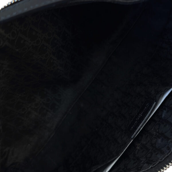 Dior Corset Lace Up Bow Shoulder Bag in Black / Silver - Image 5