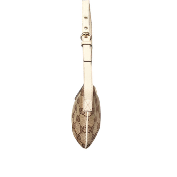 Gucci Monogram Shoulder Bag in Beige / Cream - Image 3