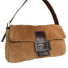 Fendi Fur Shoulder Baguette Bag in Brown - Image 2