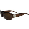 Dior Star Pearl Logo Sunglasses in Brown / Silver – Nitryl