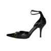 Gucci Horsebit Studded Heels in Black / Gold UK 5 - Image 3