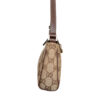Gucci Monogram Mini Shoulder Bag in Beige / Brown / Gold - Image 3