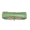 Gucci Monogram Jackie Shoulder Bag in Beige / Green / Gold - Image 5