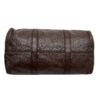 Gucci Monogram Leather Boston Bag in Brown / Gold - Image 5