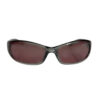 Chanel Diamante Logo Wraparound Sunglasses in Maroon - Image 2