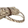 Prada Zebra Print Calfskin Shoulder Bag in White / Brown - Image 6