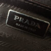 Prada Zebra Print Calfskin Shoulder Bag in White / Brown - Image 8