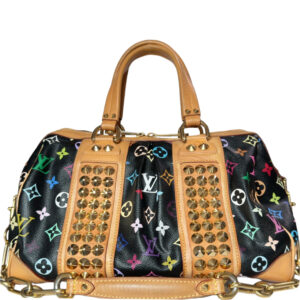 Vintage Louis Vuitton Courtney Monogram Murakami 2-Way Bag in Multicolour / Black / Gold | NITRYL