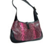Gucci Exotic Snakeskin Mini Jackie Shoulder Bag in Pink / Purple / Black - Image 4