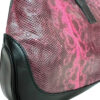 Gucci Exotic Snakeskin Mini Jackie Shoulder Bag in Pink / Purple / Black - Image 5