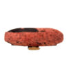 Fendi Speckled Fur Shoulder Baguette Bag in Orange / Brown / Tan - Image 5