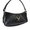 Gucci Monogram Leather D Ring Shoulder Bag in Black / Gold - Image 2