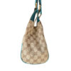 Gucci Monogram Jackie Shoulder Bag in Beige / Aqua Blue / Gold - Image 3