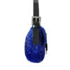 Fendi Beaded Shoulder Baguette Bag in Electric Blue / Black / Silver - Image 3