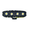 Fendi Daisy Flower Denim Shoulder Baguette Bag in Blue / White / Green - Image 5
