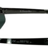 Dior Logo Rimless Wraparound Sunglasses in Black - Image 3