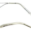 Dior Diorella Rimless Wraparound Sunglasses in Clear / Silver - Image 3