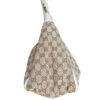 Gucci Monogram D Ring Hobo Shoulder Bag in Beige / White / Gold - Image 4